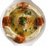 Organic Lebanese Homemade Hummus - Side