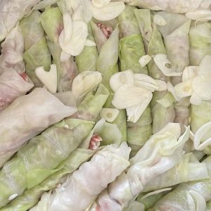 Stuffed Cabbage Rolls With Organic Meat And Spice Egyptian Rice