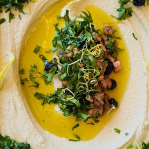 Regular Creamy Hummus for 4-6 People