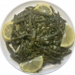 Sautee Green Beans with Garlic a Traditional Lebanese Dish - 2 Servings