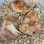 Moghrabieh is a traditional Lebanese dish