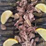 Authentic Lebanese Grape Leaves With Egyptian Rice And Organic Ground Beef