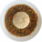 Vegan Peas, Carrots and side of Egyptian Rice - 2 Servings