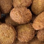 Authentic Lebanese Falafel with Chickpeas and Deep Fried