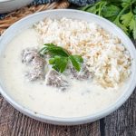 Laban Emmo a Traditional Lebanese Stew