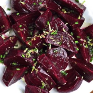 Beet Salad Fresh Vegan Tangy