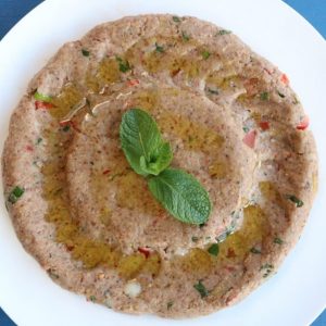 Kibbit Batata a Lebanese vegan Kibbeh from Baked Potato