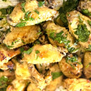 Jawaneh – Lebanese Chicken Wings with Garlic and Cilantro