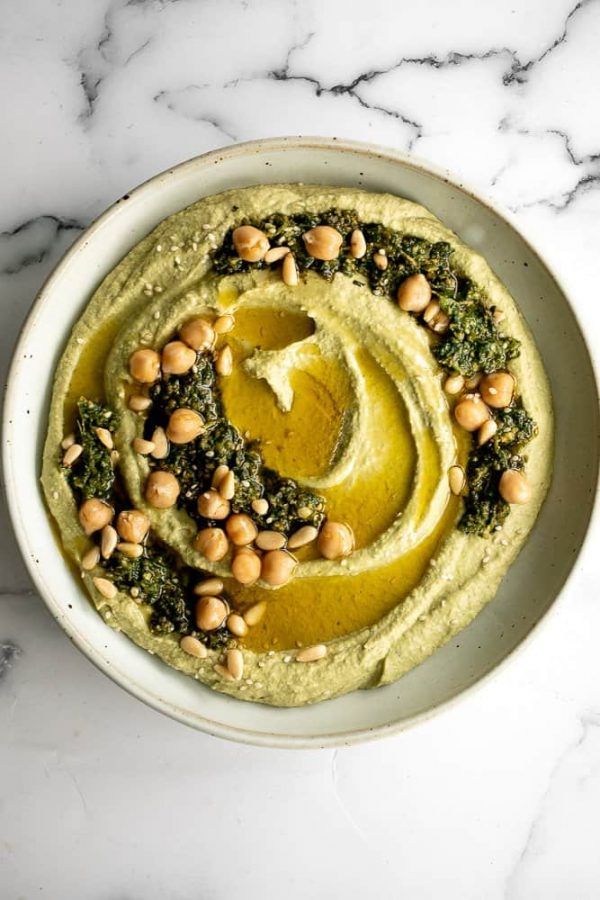 Pesto Hummus