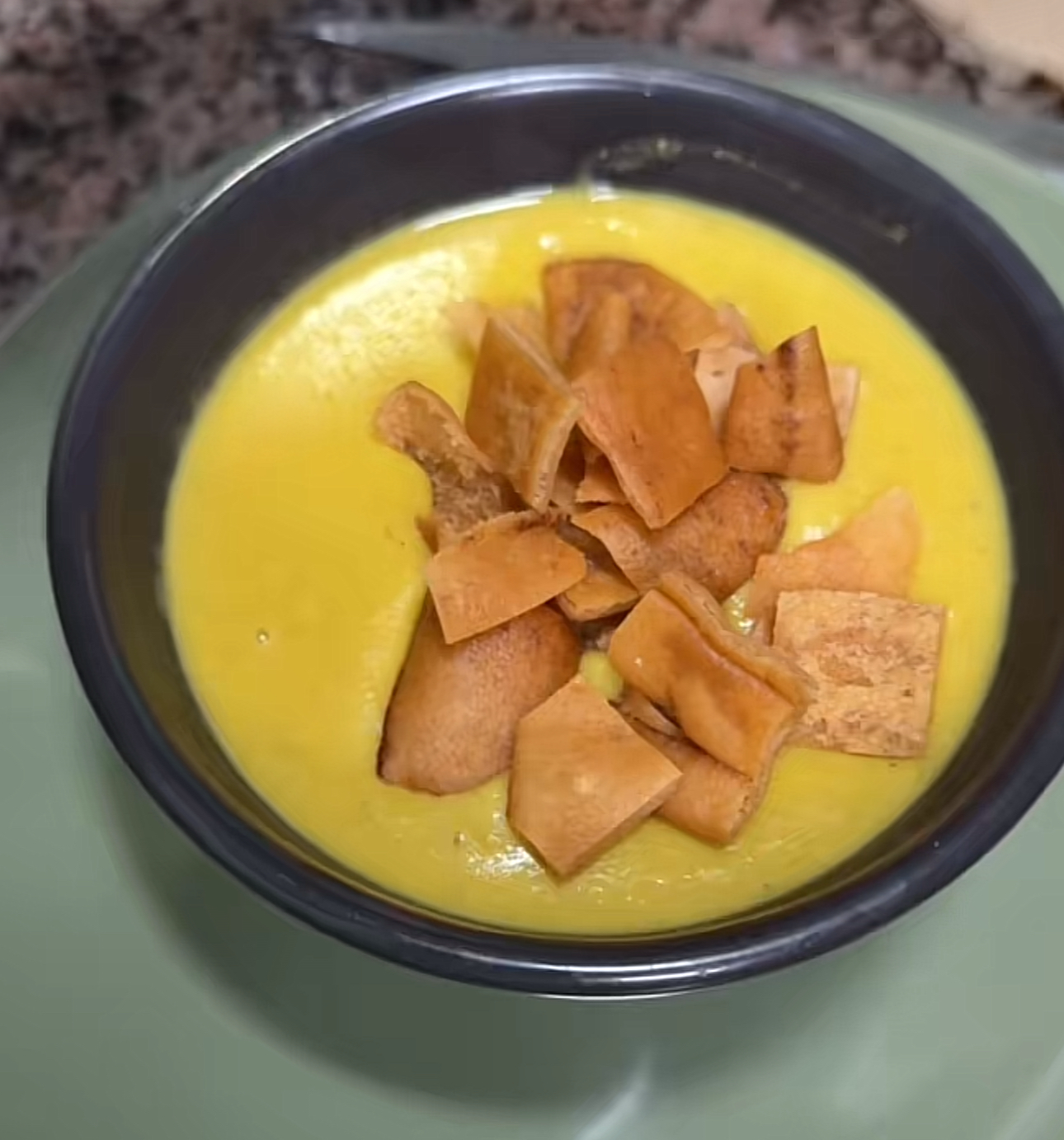 Lebanese shorbat adas (شوربة عدس) is a soul-warming yellow lentil soup