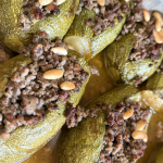 Ablama - Baby Zucchini Spiced Meat and Tangy Sauce